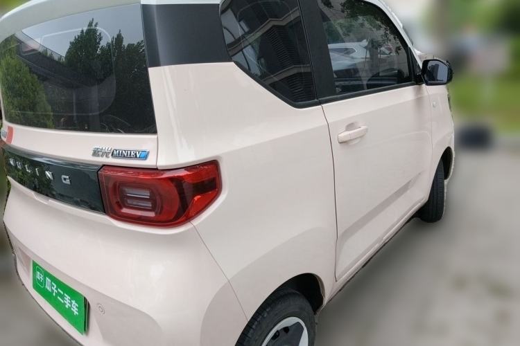 Used Wuling Hongguang MINIEV 2021 Macaron Fashion Edition Lithium-Ion Battery Rear Right 45 Deg