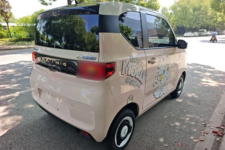 Used Wuling Hongguang MINIEV 2021 Macaron Premium Model – Lithium Iron Phosphate Rear Right 45 Deg