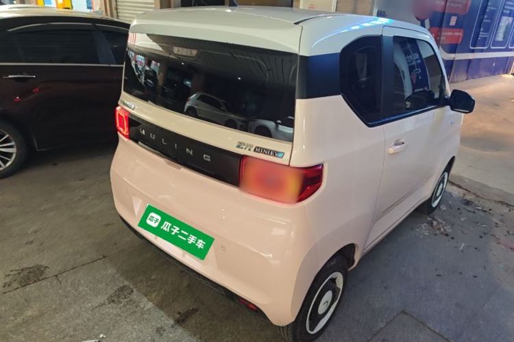 Used Wuling Hongguang MINIEV 2021 Macaron Premium Model – Lithium Iron Phosphate Rear Right 45 Deg