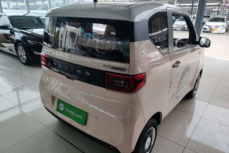 Used Wuling Hongguang MINIEV 2021 Macaron Fashion Model Lithium Iron Phosphate Rear Right 45 Deg
