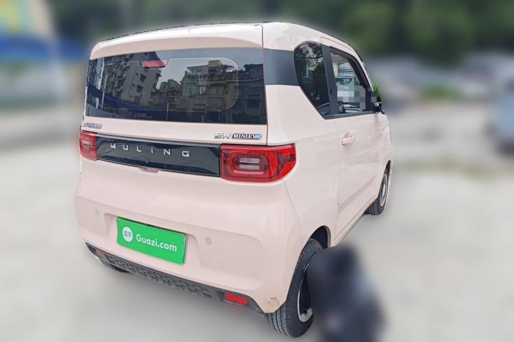 Used Wuling Hongguang MINIEV 2021 Macaron Premium Model – Lithium Iron Phosphate Rear Right 45 Deg