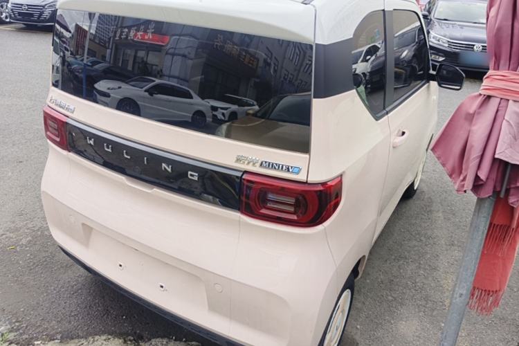 Used Wuling Hongguang MINIEV 2021 Macaron Premium Model – Lithium Iron Phosphate Rear Right 45 Deg