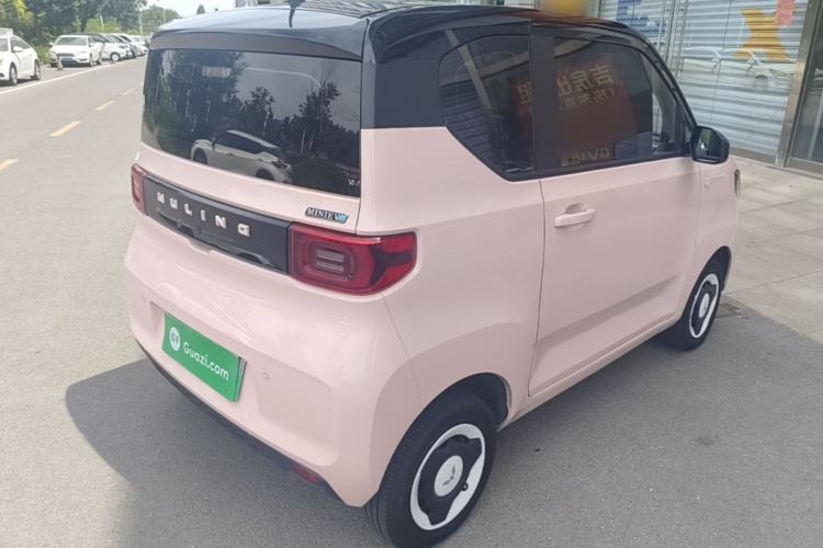 Used Wuling Hongguang MINIEV 2021 Macaron Fashion Model Lithium Iron Phosphate Rear Right 45 Deg