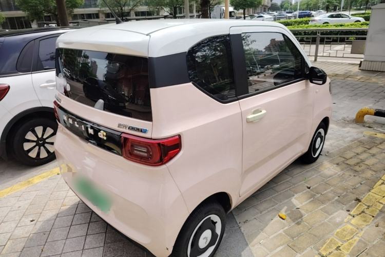 Used Wuling Hongguang MINIEV 2021 Macaron Sandwich Model 170 km Lithium Iron Phosphate Rear Right 45 Deg