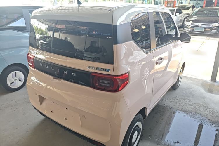 Used Wuling Hongguang MINIEV 2021 Macaron Premium Model – Lithium Iron Phosphate Rear Right 45 Deg
