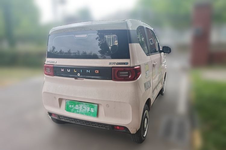 Used Wuling Hongguang MINIEV 2021 Macaron Premium Model – Lithium Iron Phosphate Rear Right 45 Deg