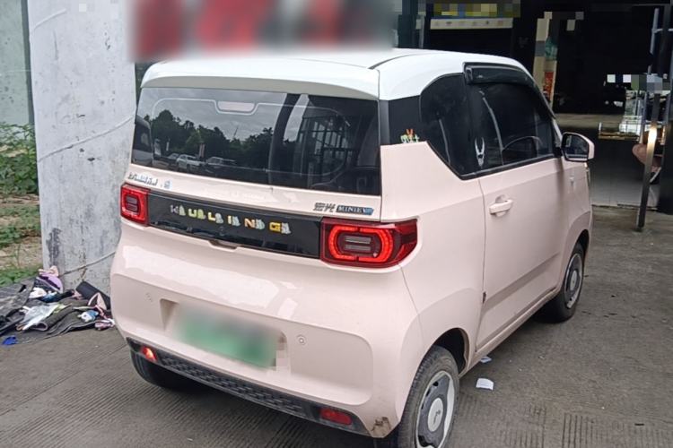 Used Wuling Hongguang MINIEV 2021 Macaron Sandwich Model 120 km Lithium Iron Phosphate Rear Right 45 Deg