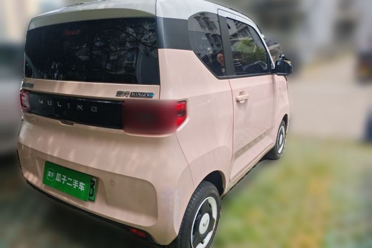 Used Wuling Hongguang MINIEV 2021 Macaron Premium Model – Lithium-NMC Rear Right 45 Deg