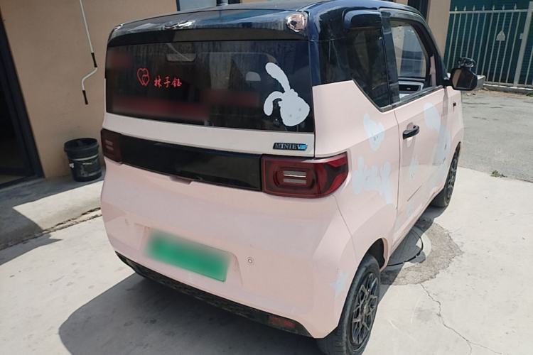 Used Wuling Hongguang MINIEV 2021 Macaron Premium Model – Lithium Iron Phosphate Rear Right 45 Deg