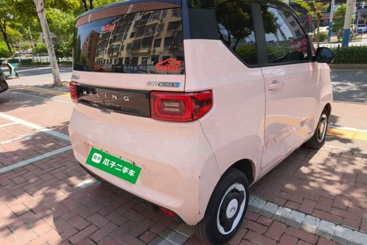 Used Wuling Hongguang MINIEV 2021 Macaron Premium Model – Lithium Iron Phosphate Rear Right 45 Deg