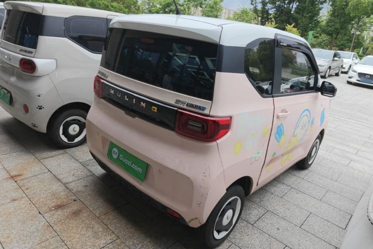 Used Wuling Hongguang MINIEV 2021 Macaron Premium Model – Lithium Iron Phosphate Rear Right 45 Deg