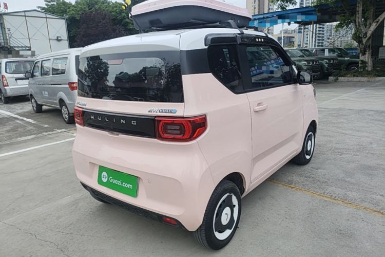 Used Wuling Hongguang MINIEV 2021 Macaron Premium Model – Lithium Iron Phosphate Rear Right 45 Deg