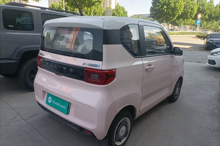 Used Wuling Hongguang MINIEV 2021 Macaron Premium Model – Lithium-NMC Rear Right 45 Deg