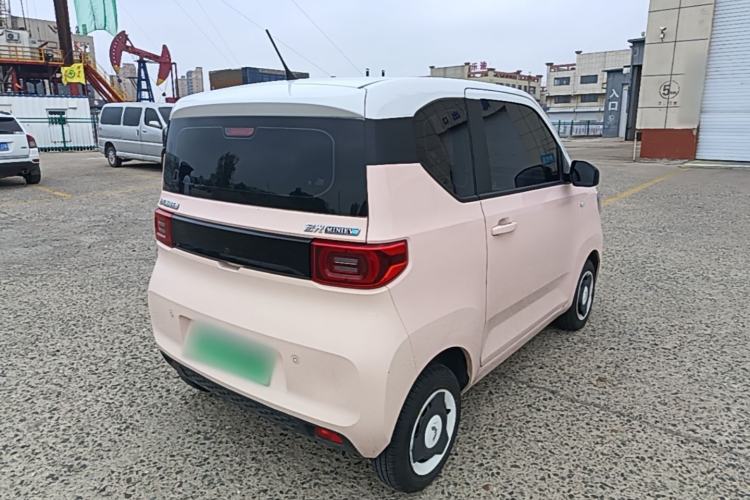 Used Wuling Hongguang MINIEV 2021 Macaron Fashion Model Lithium Iron Phosphate Rear Right 45 Deg