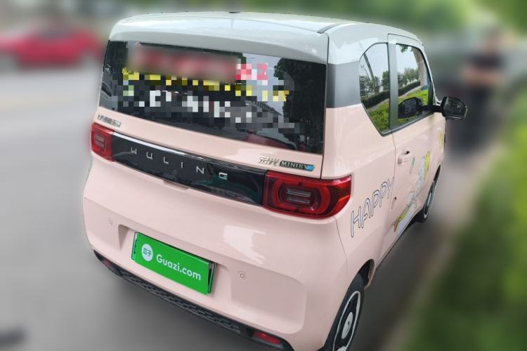 Used Wuling Hongguang MINIEV 2021 Macaron Premium Model – Lithium Iron Phosphate Rear Right 45 Deg