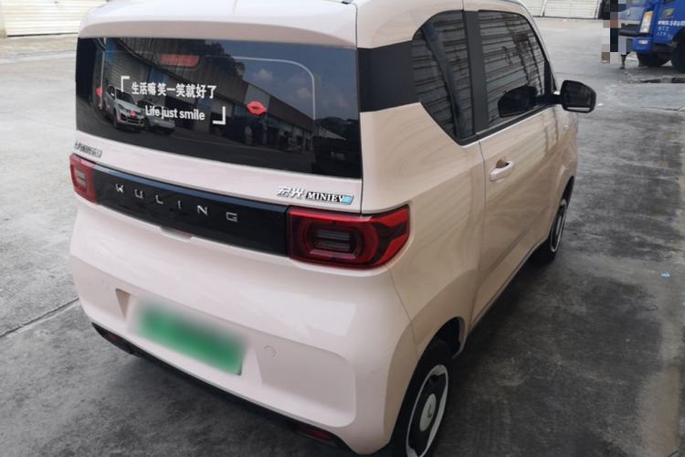 Used Wuling Hongguang MINIEV 2021 Macaron Fashion Model Lithium Iron Phosphate Rear Right 45 Deg