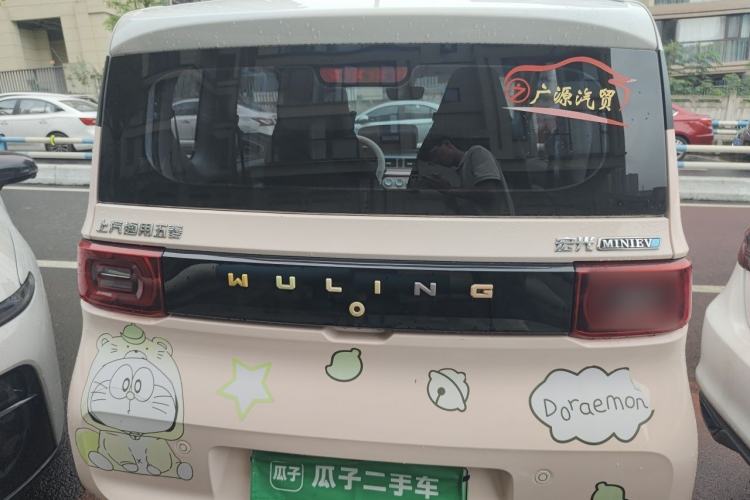 Used Wuling Hongguang MINIEV 2021 Macaron Fashion Edition Lithium-Ion Battery Rear