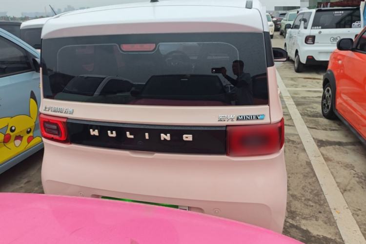 Used Wuling Hongguang MINIEV 2021 Macaron Premium Model – Lithium Iron Phosphate Rear