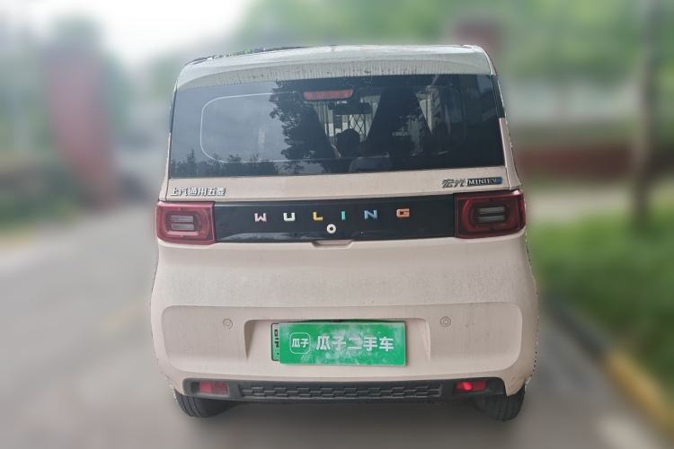 Used Wuling Hongguang MINIEV 2021 Macaron Premium Model – Lithium Iron Phosphate Rear
