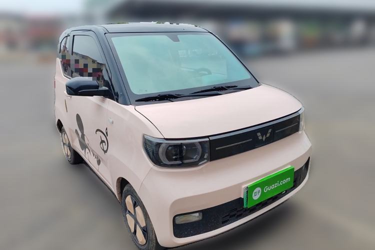 Used Wuling Hongguang MINIEV 2021 Macaron Premium Model – Lithium Iron Phosphate Front Right 45 Deg
