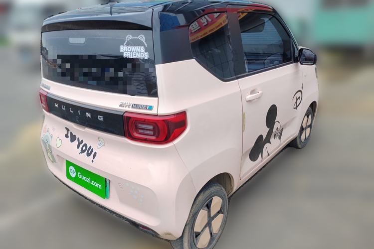Used Wuling Hongguang MINIEV 2021 Macaron Premium Model – Lithium Iron Phosphate Rear Right 45 Deg