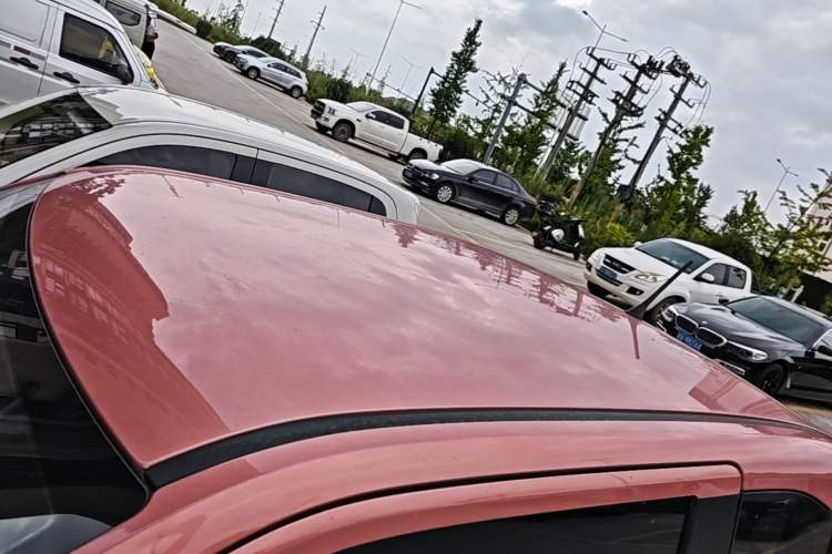 Used Wuling Hongguang MINIEV 2021 Macaron Fashion Edition Lithium-Ion Battery Roof
