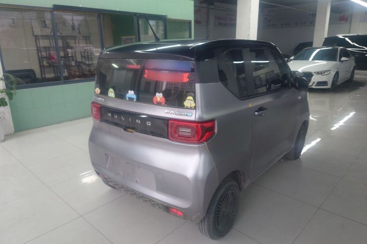 Used Wuling Hongguang MINIEV 2021 Macaron Fashion Model Lithium Iron Phosphate Rear Right 45 Deg