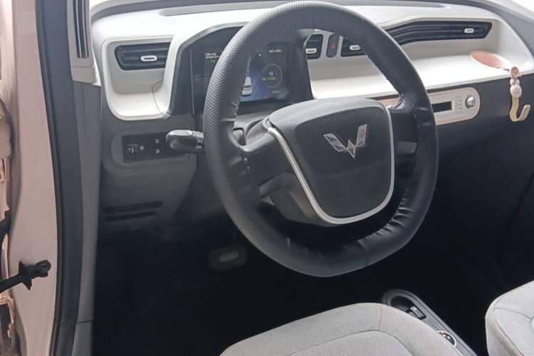 Used Wuling Hongguang MINIEV 2021 Macaron Fashion Model Lithium Iron Phosphate Steering Wheel