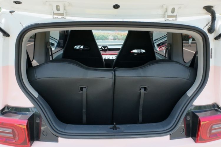 Used Wuling Hongguang MINIEV 2021 Macaron Premium Model – Lithium Iron Phosphate Trunk