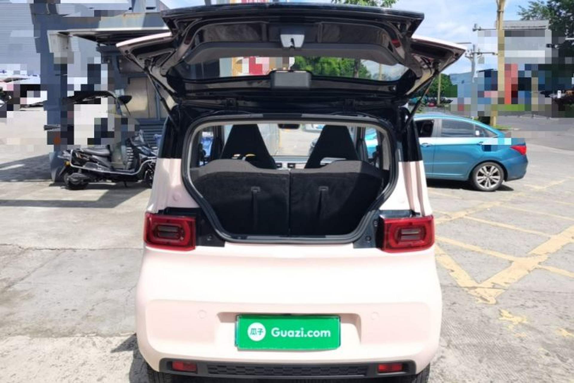 Used Wuling Hongguang MINIEV 2021 Macaron Premium Model – Lithium Iron Phosphate Trunk