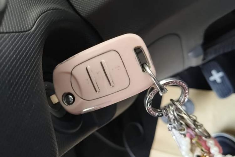 Used Wuling Hongguang MINIEV 2021 Macaron Fashion Edition Lithium-Ion Battery Vehicle Key
