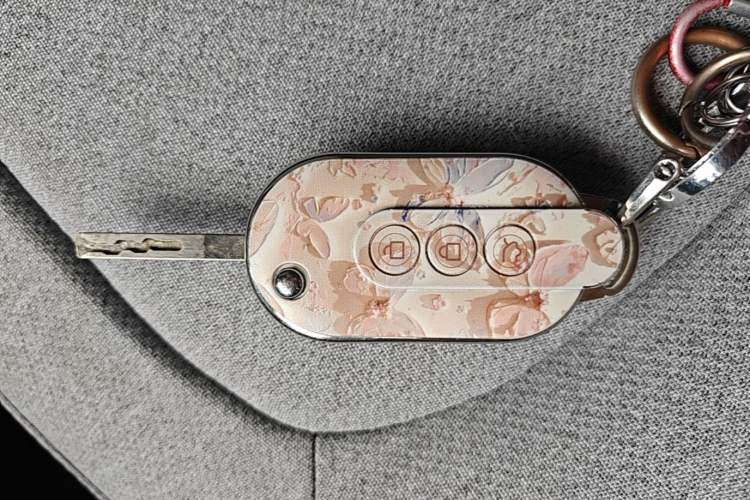 Used Wuling Hongguang MINIEV 2021 Macaron Sandwich Model 170 km Lithium Iron Phosphate Vehicle Key