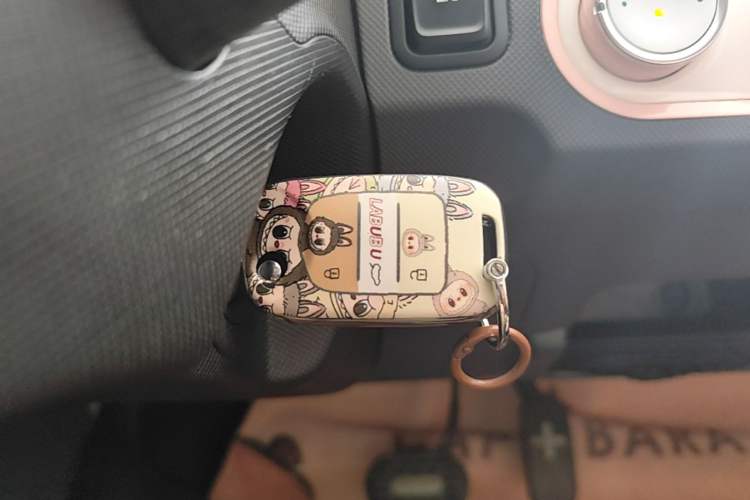 Used Wuling Hongguang MINIEV 2021 Macaron Fashion Edition Lithium-Ion Battery Vehicle Key