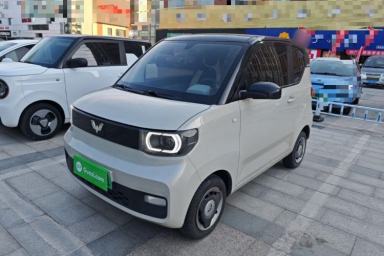 Used Wuling Hongguang MINIEV 2021 Macaron Sandwich Model 170 km Lithium Iron Phosphate