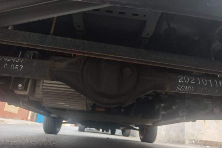 Used Wuling Hongguang MINIEV 2021 Macaron Fashion Edition Lithium-Ion Battery Chassis Rear