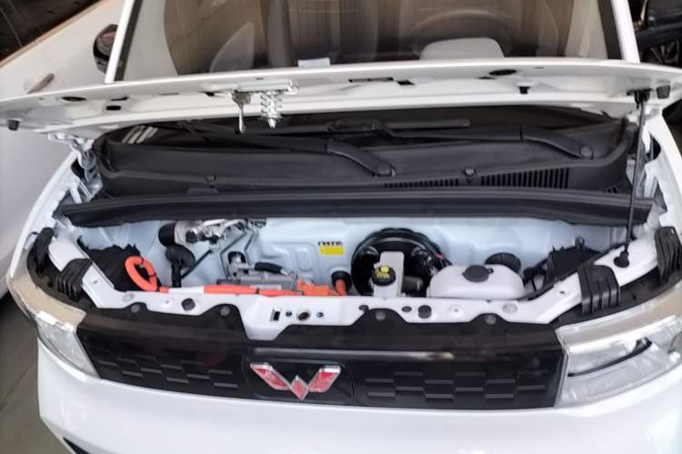 Used Wuling Hongguang MINIEV 2021 Macaron Premium Model – Lithium Iron Phosphate Engine Bay