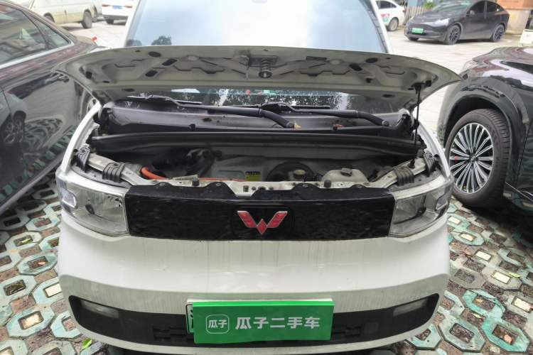 Used Wuling Hongguang MINIEV 2021 Macaron Premium Model – Lithium-NMC Engine Bay