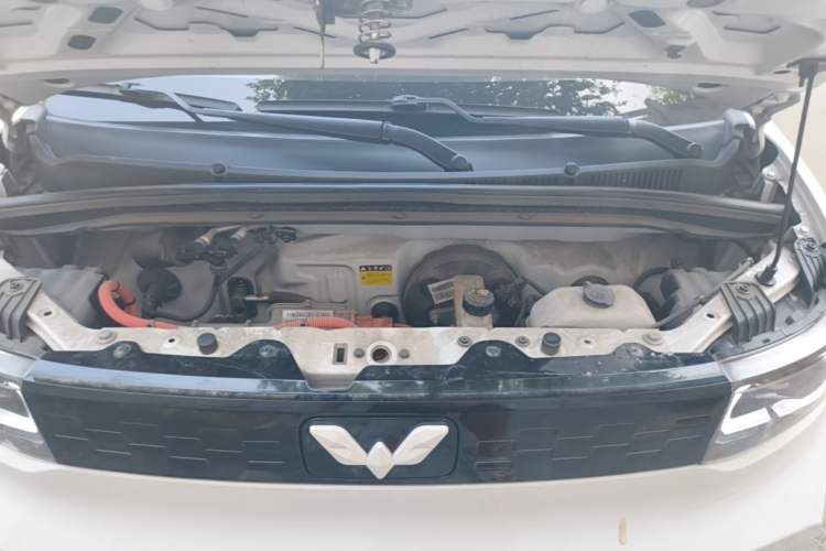 Used Wuling Hongguang MINIEV 2021 Macaron Premium Model – Lithium Iron Phosphate Engine Bay