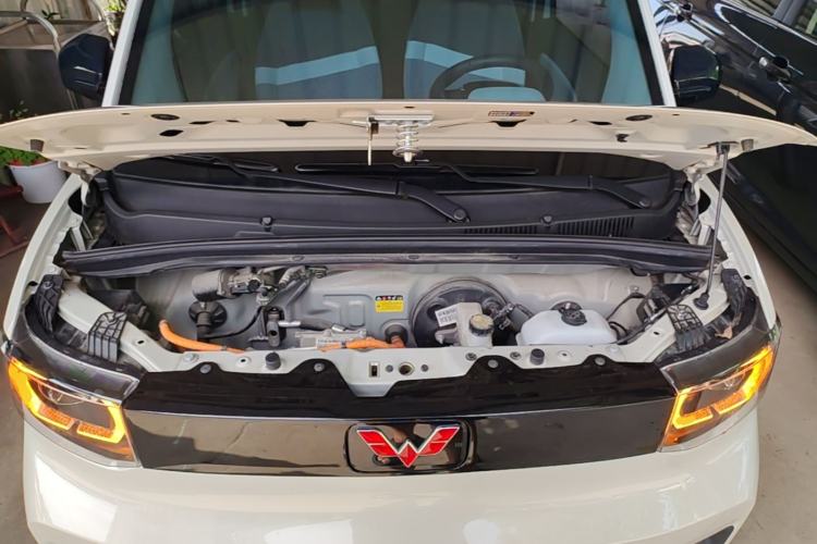 Used Wuling Hongguang MINIEV 2021 Macaron Premium Model – Lithium Iron Phosphate Engine Bay