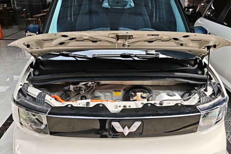 Used Wuling Hongguang MINIEV 2021 Macaron Premium Model – Lithium Iron Phosphate Engine Bay