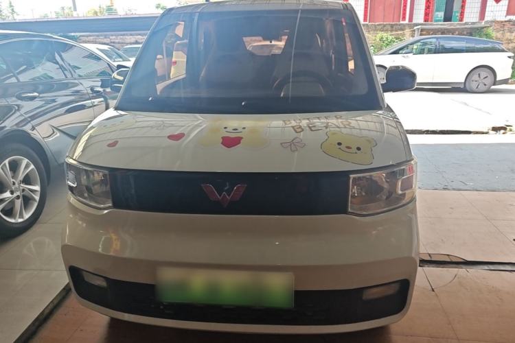 Used Wuling Hongguang MINIEV 2021 Macaron Fashion Model Lithium Iron Phosphate Front