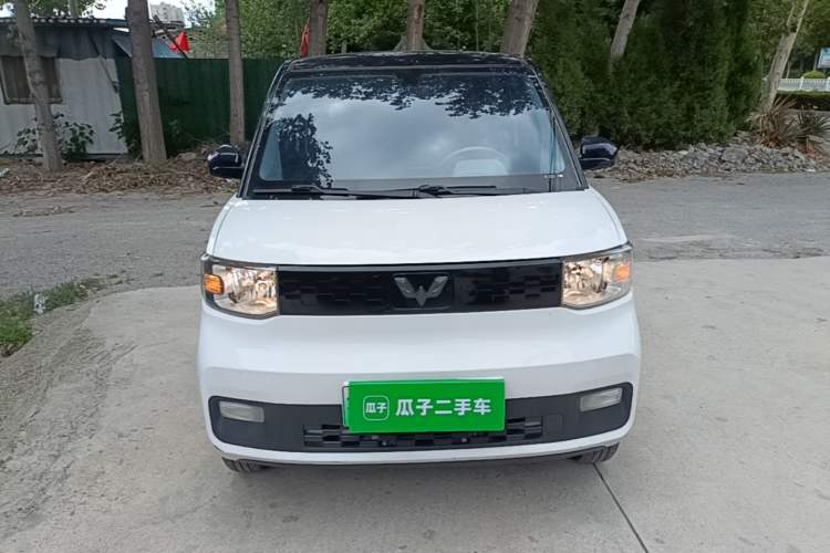 Used Wuling Hongguang MINIEV 2021 Macaron Fashion Model Lithium Iron Phosphate Front