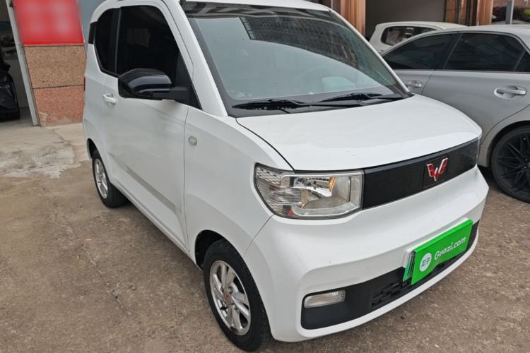Used Wuling Hongguang MINIEV 2021 Macaron Fashion Edition Lithium-Ion Battery Front Right 45 Deg