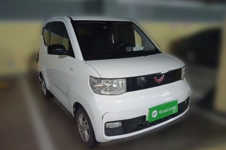Used Wuling Hongguang MINIEV 2021 Macaron Fashion Model Lithium Iron Phosphate Front Right 45 Deg