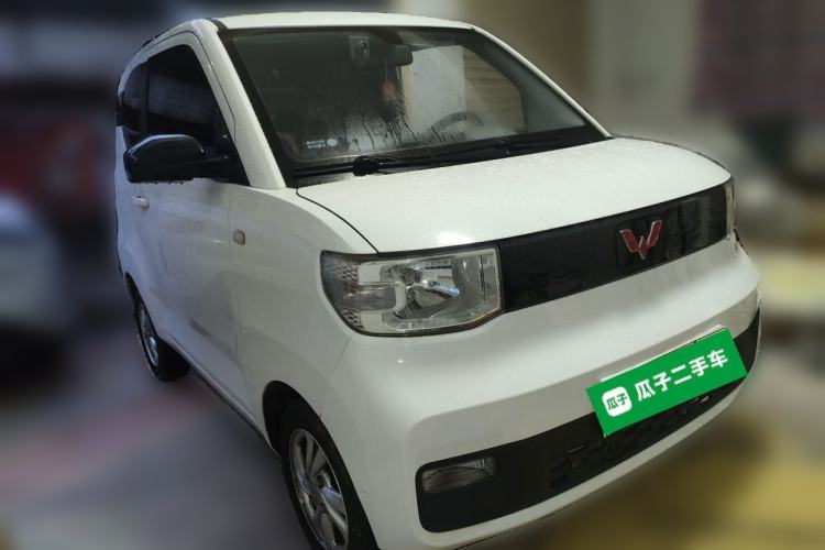 Used Wuling Hongguang MINIEV 2021 Macaron Fashion Edition Lithium-Ion Battery Front Right 45 Deg