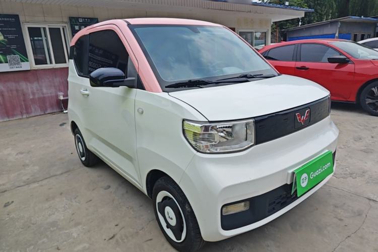 Used Wuling Hongguang MINIEV 2021 Macaron Fashion Edition Lithium-Ion Battery Front Right 45 Deg