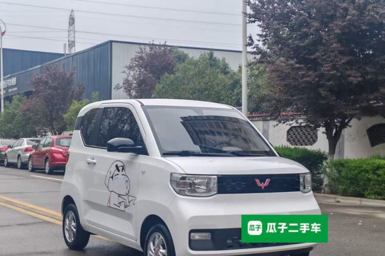 Used Wuling Hongguang MINIEV 2021 Macaron Premium Model – Lithium Iron Phosphate Front Right 45 Deg