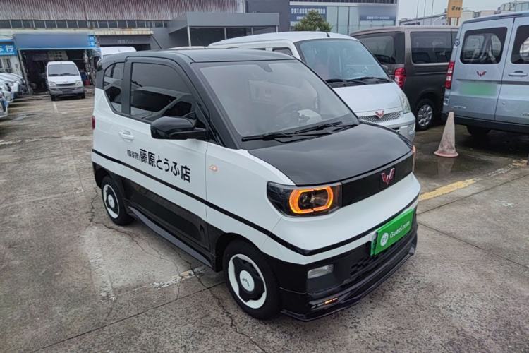Used Wuling Hongguang MINIEV 2021 Macaron Fashion Edition Lithium-Ion Battery Front Right 45 Deg