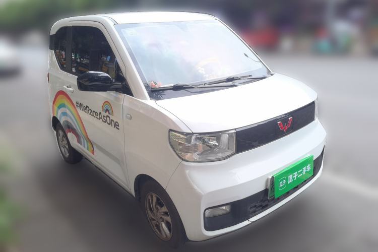Used Wuling Hongguang MINIEV 2021 Macaron Premium Model – Lithium Iron Phosphate Front Right 45 Deg