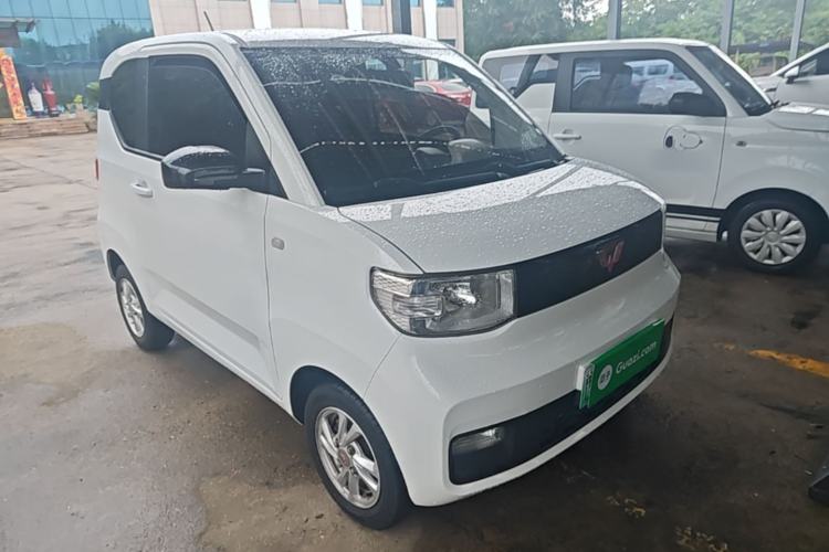 Used Wuling Hongguang MINIEV 2021 Macaron Fashion Edition Lithium-Ion Battery Front Right 45 Deg